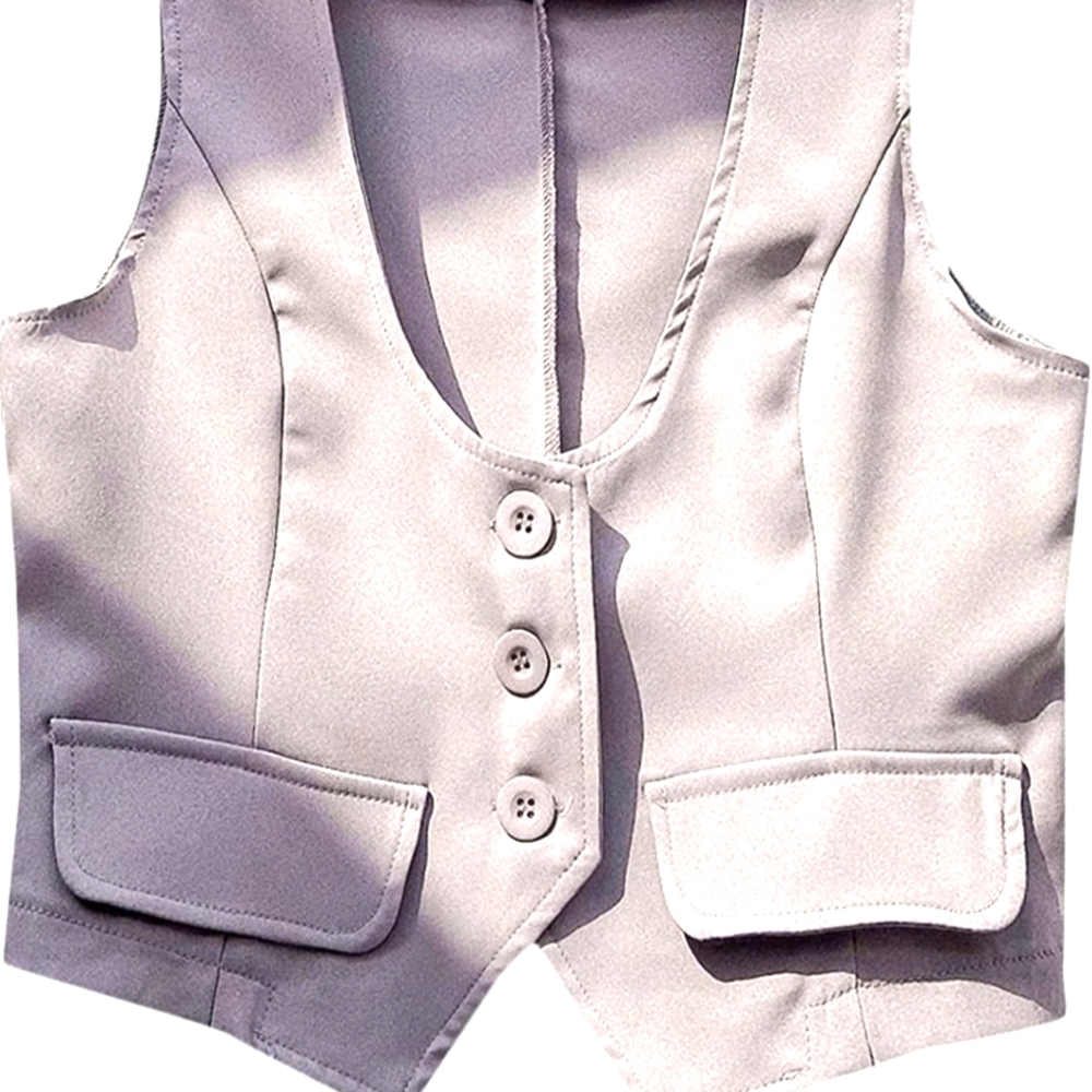 Women's vest cropt